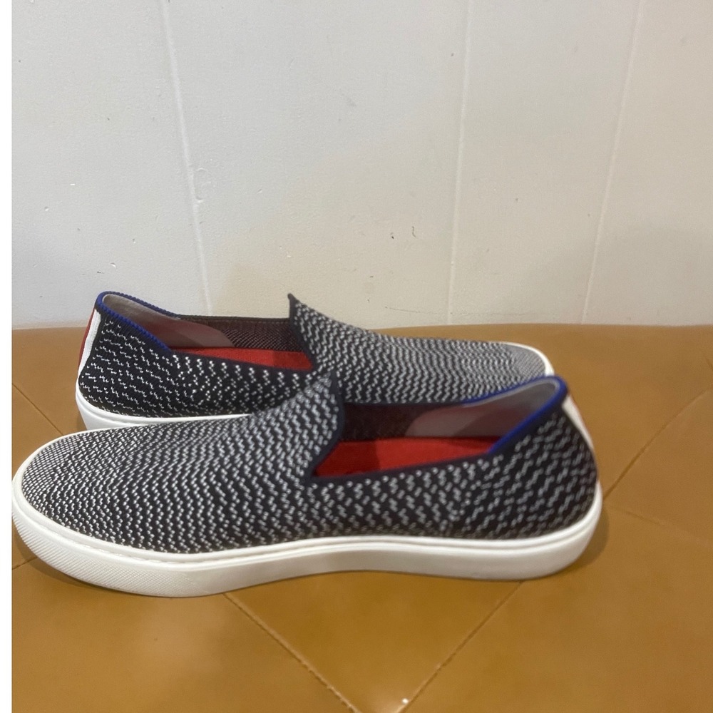 Rothy's Maritime Blue Slip On Sneakers Knit Casual Walking Shoes Women's 7 di - Picture 5 of 9